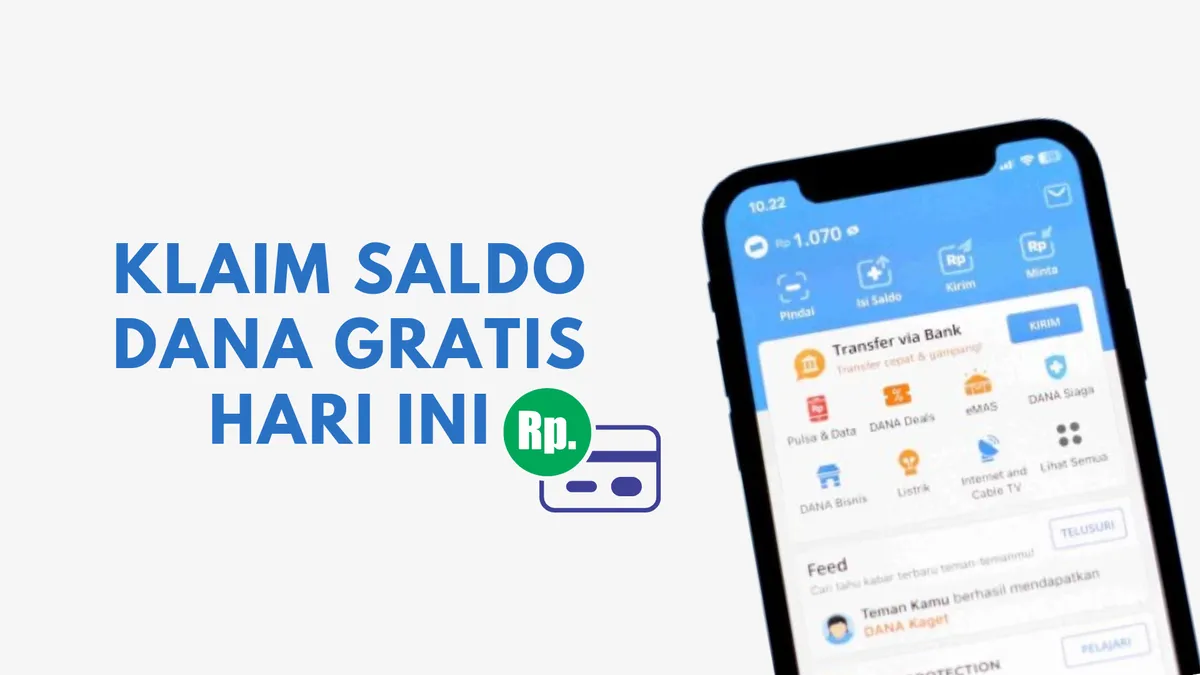 Klaim Saldo Gratis Hingga Rp Dari Link Dana Kaget Hari Ini