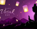 Ilustrasi - Twibbon Hari Raya Waisak 2026. (Sumber: Freepik)
