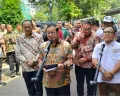 Gubernur Jakarta, Pramono Anung kepada awak media di Menteng Tenggulun, Jakarta Pusat, Kamis, 15 Mei 2025. (Sumber: Poskota/M. Tegar Jihad)