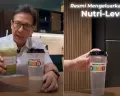 Aturan baru Kemenkes mewajibkan label gizi Nutri Level guna menekan konsumsi gula, garam, dan lemak. (Sumber: X/@txtdarionlshop)