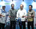 Bupati Kepulauan Seribu, Muhammad Fadjar Churniawan saat membuka Job Fair 2026 di SMKN 61 Jakarta, Pulau Tidung, Kepulauan Pulau Tidung, Kepulauan Seribu Selatan. (Sumber: Kominfo Kepulauan Seribu)