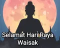 Ilustrasi - Contoh ucapan selamat Hari Raya Waisak 2026. (Sumber: Pinterest/helios slwhsph)