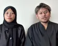 Sosok bos Hanania Travel, Ahmad Syah Farhan Rachman atau yang dikenal Ahmaf Farhan serta Fitriatun Nisa Bahri. (Sumber: Instagram/@hananiagroup.id)