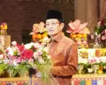 Menag Nasaruddin Umar dalam rangka Hari Tri Suci Waisak di Jakarta, Minggu, 31 Minggu 2026. (Sumber: Dok. Kemenag)