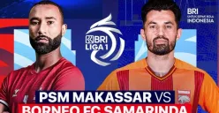 Link streaming PSM Makassar vs Borneo FC. (Sumber: Vidio)