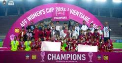 Timnas Putri berhasil juara AFF dan berhak lolos ke ASEAN womens Championship 2025! (Sumber: X/ Timnas Indonesia)