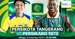 Link live streaming pertandingan Persikota Tangerang vs Persikabo 1973, pada pekan ke-14 Liga 2 2024-2025.  (Sumber: Vidio)