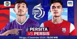 Link live streaming pertandingan Persita Tangerang vs Persis Solo, pada pekan ke-13 Liga.  (Sumber: Vidio)