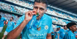 Sosok pengganti Rodri di Man City setelah alami cedera panjang musim ini. (Sumber: X/ Man City)