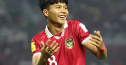 Arkhan Kaka jadi pemain termudah yang melakukan debut bagi Timnas senior di Kancah internasional. (Sumber: X/ FaktaSepakbola)