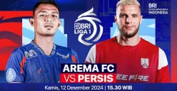 Link live streaming pertandingan Arema FC vs Persis Solo, pada pekan ke-14 Liga 1 2024-25. (Sumber:  | Foto: Vidio)