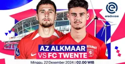 Aksi Mees Hilgers bersama FC Twente di Liga Belanda bisa disaksikan secara gratis mulai Januari 2025. (Sumber: Vidio)