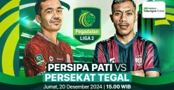 Link live streaming pertandingan Persipa Pati vs Persekat Tegal, dalam lanjutan kompetisi Liga 2 2024-2025. (Sumber:  | Foto: Vidio)