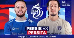 Link live streaming pertandingan Persib vs Persita, pada pekan ke-16 Liga 1 2024-25. (Sumber:  | Foto: Vidio)