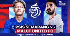 Link live streaming pertandingan PSIS Semarang vs Malut United, pada pekan ke-16 Liga 1 2024-25. (Sumber:  | Foto: Vidio)