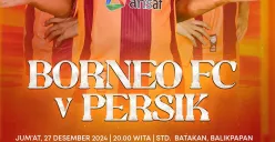 Jadwal pertandingan dan link live streaming Borneo FC vs Persik Kediri bisa anda cek di sini. (Sumber: X/ BorneoSMR)