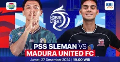 Link live streaming pertandingan PSS Sleman vs Madura United, pada pekan ke-17 Liga 1 2024-25. (Sumber:  | Foto: Vidio)