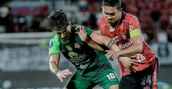 Bruno Moreira Cs tak berkutik di markas Bali United, setelah Persebaya menyerah 2-0 di pekan 17 Liga 1 musim 2024-25. (Sumber: Instagram @persebayaofficial)