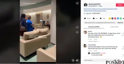 Lisa Mariana Terekam Video Sedang Daftar untuk Operasi Potong Lambung, Langsung Dibanjiri Hujatan Netizen (Sumber: TikTok/@akudandia8920)