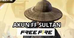 Akun FF sultan gratis terbaru 2025 berisi item Boyaah pass topi jerami. (Garena)