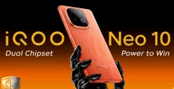 iQOO Neo 10, Smartphone gaming dengan Snapdragon 8s Gen 4, pendingin 7K Ultra VC, dan fitur gaming premium. (Sumber: iqoo.com)