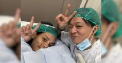 Erika Carlina sambut kelahiran anak pertama (Sumber: Instagram/@bravyson.vconk)