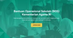 Panduan cara pengisiam RKAM penerima BOS Madrasah 2025. (Sumber: tangkapan layar)