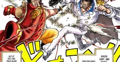 Review manga One Piece Chapter 1156. (Sumber: X/@F2V)