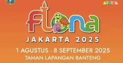 Resmi Dibuka! Ini Jadwal Operasional dan Harga Tiket Masuk Pameran Flona 2025 di Jakarta