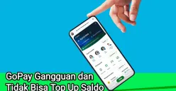 Penyebab GoPay gangguan dan tidak bisa top up saldo hari ini, Senin, 4 Agustus 2025. (Sumber: GoPay)