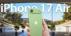 Tampilan iPhone 17 Air terbaru. (Sumber: YouTube/TT Technology)