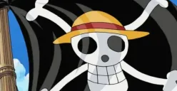 Bendera Jolly Roger, kru bajak laut Topi Jerami di anime One Piece. (Sumber: onepiece.fandom)