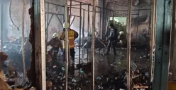 Kebakaran gedung Agres ID di Mangga Dua Square, Ancol Pademangan, Jakarta Utara, Senin, 4 Agustus 2025. (Sumber: Dok. Damkar)