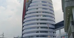 Gedung Bundar Jam Pidsus yang terletak di kompleks Kejaksaan Agung (Kejagung), Jakarta Selatan. (Sumber: Poskota/Ali Mansur)