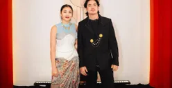 Pasangan selebritas Canti Tachril dan Adipati Dolken. (Sumber: Instagram/@adipati)