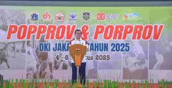 Gubernur Jakarta, Pramono Anung membuka POPPROV Jakarta dan PORPROV Jakarta 2025 di GOR Soemantri, Jakarta Selatan, Senin, 4 Agustus 2025. (Sumber: Dok. Kominfotik Pemprov Jakarta)