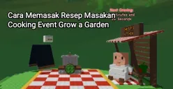 Panduan cara memasak resep masakan di Cooking Event Grow a Garden. (Sumber: Grow a Garden Fandom)