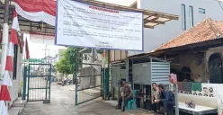 Lokasi pemberlakuan sistem satu arah di Perumahan Pondok Gede Housing 1, Kelurahan Jatirahayu, Kecamatan Pondok Melati, Kota Bekasi yang viral tidak membolehkan warga luar masuk, Rabu, 6 Agustus 2025. (Sumber: Poskota/Nurpini Aulia Rapika)