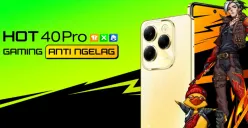 Infinix Hot 40 Pro - Infinix hadirkan deretan HP gaming harga terjangkau 2025. Spesifikasi gahar untuk PUBG Mobile, Free Fire, dan game berat lainnya. (Sumber: id.infinixmobility.com)