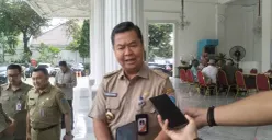 Eks Pj Gubernur Jakarta Teguh Setyabudi ditunjuk jadi Komisaris Utama PT Food Station Tjipinang Jaya. (Sumber: Poskota/M. Tegar Jihad)