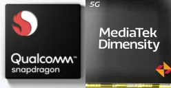 Ilustrasi perbandingan chipset smartphone Snapdragon vs MediaTek. (Sumber: Quallcom dan MediaTek)