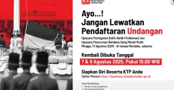 Ilustrasi daftar dan cara cek status pendaftaran upacara 17 Agustus di Istana Merdeka. (Sumber: pandang.istanapresiden.go.id)