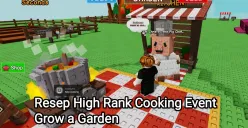 Kumpulan resep high rank di Cooking Event Grow a Garden. (Sumber: Grow a Garden)