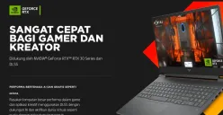 Laptop gaming murah, HP Victus 15. (Sumber: hp.com)