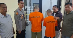 Dua orang pemuda pencuri motor yang telah beraksi 8 kali berhasil diringkus petugas Polsek Tajurhalang. (Sumber: Poskota/Angga Pahlevi)