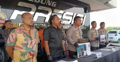 Gelar perkara penipuan dan penggelapan jual beli Vespa antik di Mapolres Metro Bekasi Kota, Jumat, 8 Agustus 2025. (Sumber: Poskota/Nurpini Aulia Rapika)