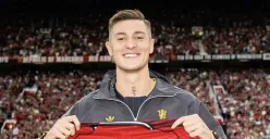 Resmi! Manchester United Dapatkan Benjamin Sesko, Mesin Gol Masa Depan Setan Merah (Sumber: X/Manchester United)