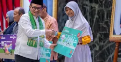 Gubernur Jakarta Pramono Anung lewat bank Jakarta Distribusikan Bansos Pemenuhan Kebutuhan Dasar (PKD) kepada total 56.351 orang penerima baru di 5 wilayah DKI Jakarta dan kepulauan seribu. (Sumber: Dok. Bank Jakarta)
