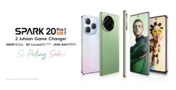 Tecno Spark 20 Pro Plus (Sumber: tecno-mobile.com)