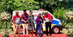 JNE dan Tiki dalam program CSR bertajuk ‘Berbagi untuk Kemanusiaan’. Acara yang digelar di Taman Yayasan Tuna Netra (Yatuna) Jakarta Timur. (Sumber: Dok. JNE)